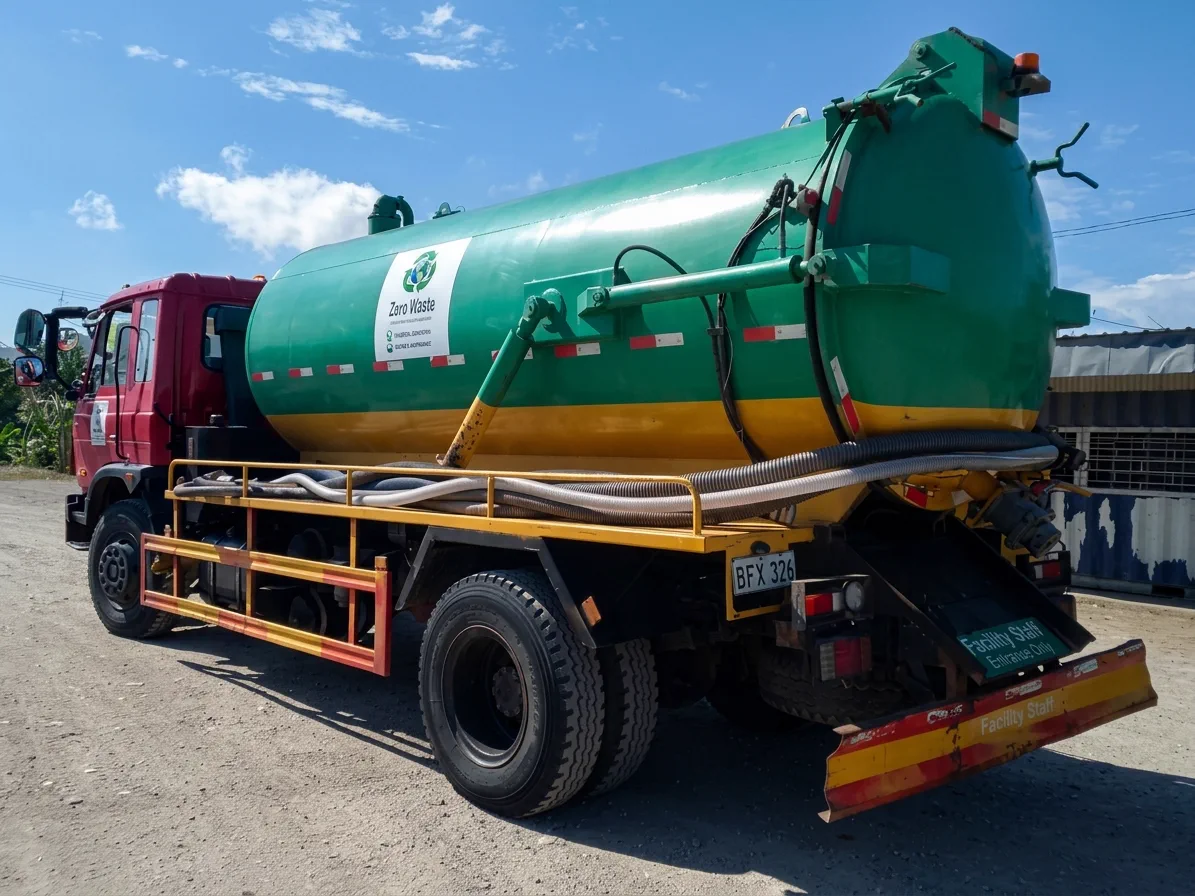 Vacuum suction truck